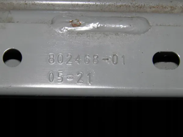 Renault OE 802468-01 Barra reforço para-choques dianteiro image 6