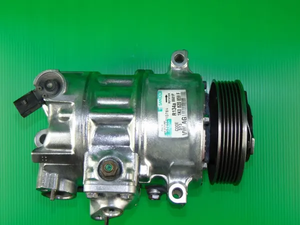 Klimakompressor OEM 1K0820859F mit Ventil - Sanden image 7