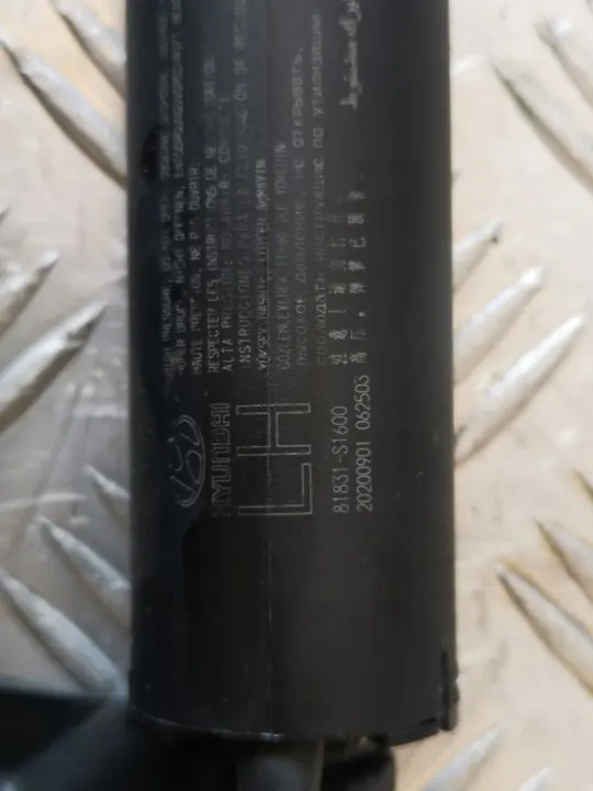 HYUNDAI SANTA FE IV Lyft Baklucka Stötdämpare Set OEM image 8