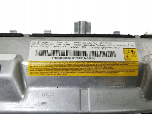 Mercedes A-klass knäairbag OEM A1768600302 image 3