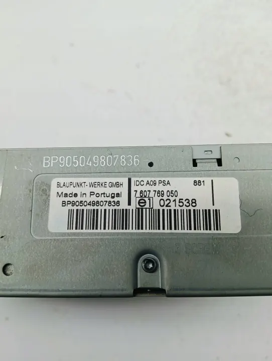 Trocador CD OEM 7606769050 para Peugeot 307 2003 image 4