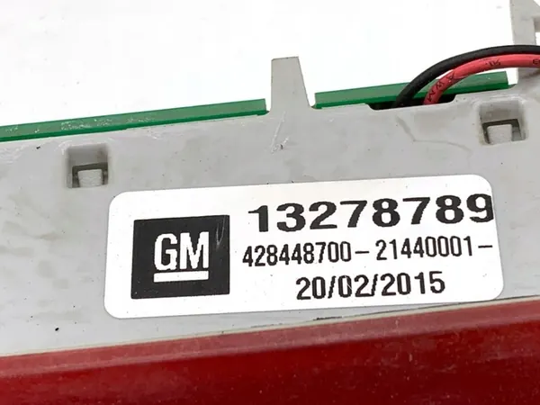 JARRULAMPPU OPEL ZAFIRA C 13278789 Minivan image 4