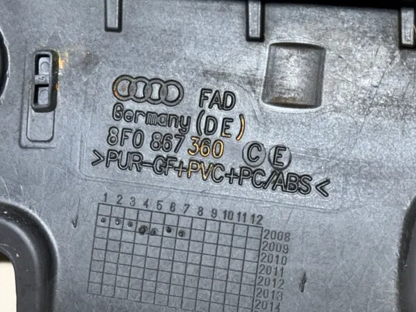 Katto Audi A5 8T Coupé OEM 8F0867360 8P7951177 image 4