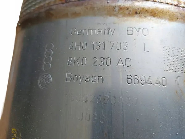 Audi A6 C7 Katalysator OEM 4H0131703L 4G0254400B image 3
