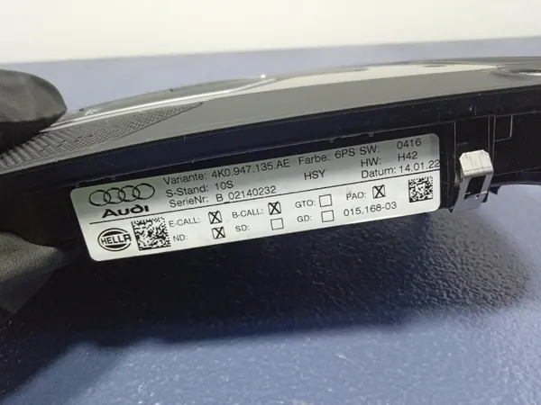 Audi SQ8 Q8 4M8 voor plafondlamp OEM 4K0947135AE image 4