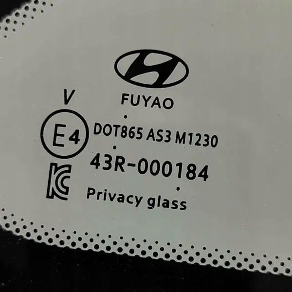 Taka-oikea ikkunalasi OEM 87820N7010 Hyundai Tucsonille image 6