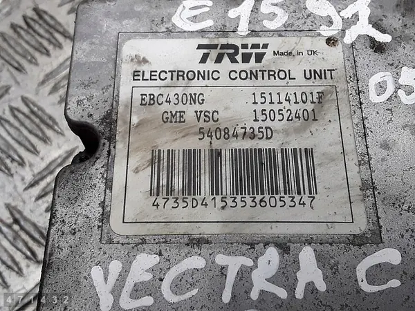 Unidad ABS Opel Vectra 2004 1900cdti OEM 15114101f image 2