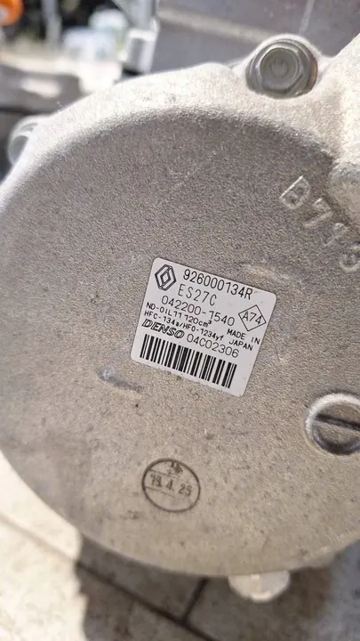 Compressore aria condizionata Renault Twingo III 926000134R image 2