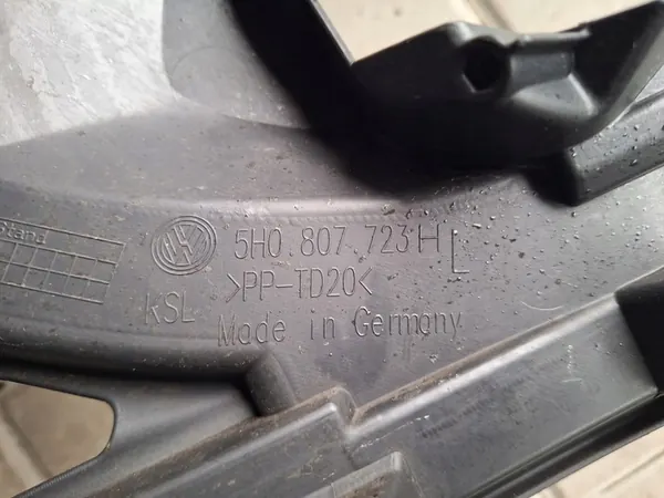 Deslizamento de montagem do para-choque esquerdo dianteiro VW Golf VIII image 6