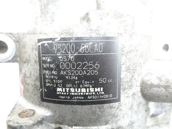 Compressore aria condizionata Suzuki SWIFT 1.2 B 95200-68LA0 image 6