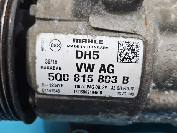 Gebrauchter AC-Kompressor OEM 5Q0816803B für Skoda Octavia III image 6