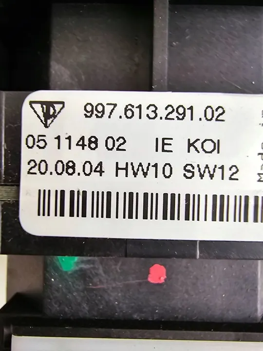 Porsche 911 997 3.6 Combinatieschakelaar 99761329102 image 5