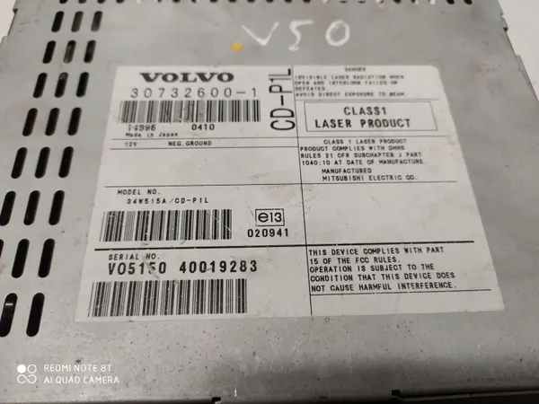 Changer CD Volvo V50 OEM 307326001 - Occasion image 3