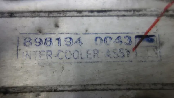 Intercooler Isuzu D-MAX 2.5 CRDi image 5