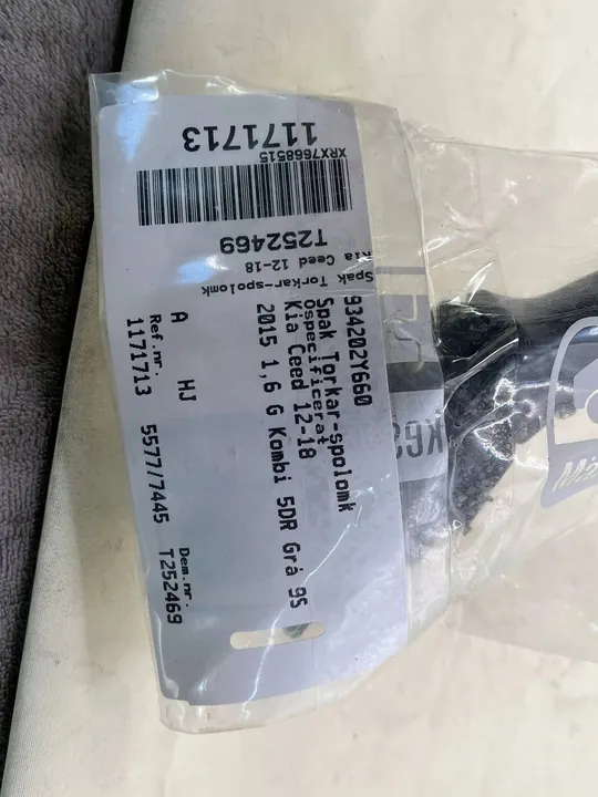 Interruptor de limpador Hyundai i30 i40 ix20 ix35 934202Y660 image 4