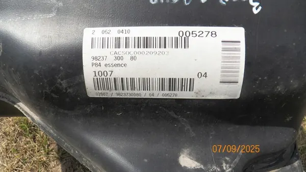 Bränsletank 9823727280 Peugeot 3008 II 1.2THP image 3