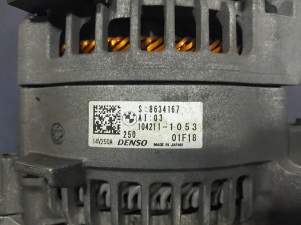 BMW X3 G01 LCI Vaihtovirtageneraattori 250A 8634167 image 4
