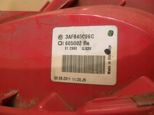 Luz Trasera Derecha Izquierda VW Passat B7 Kombi 3AF945096C image 9