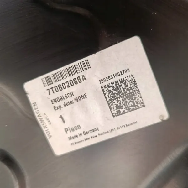 OEM 7T0802086A Oikea Takaistuinvyö VW T7 image 5