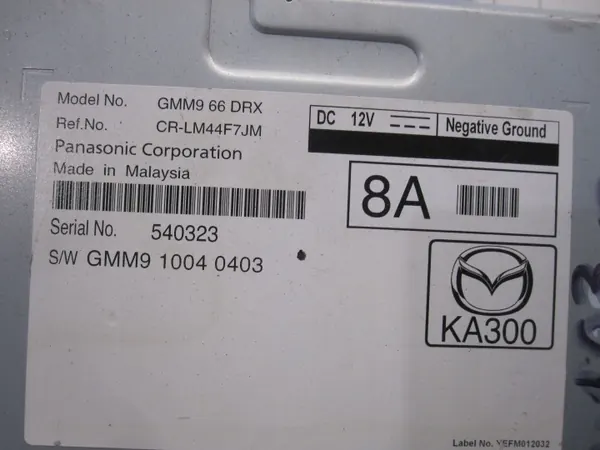 Módulo de rádio Mazda 6 III GJ OEM GMM910040403 image 9