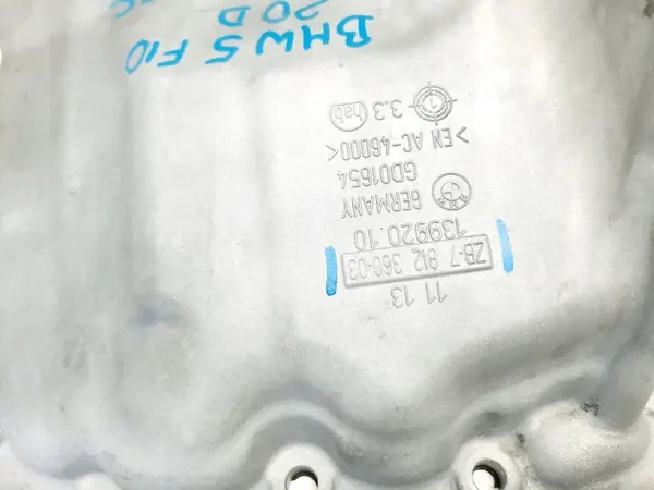 Gebruikte BMW oliepan OEM 7812360 voor 5-serie F10 image 7