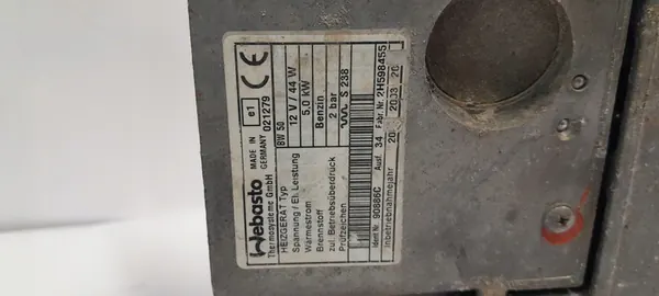 SUZUKI BALENO I LIFT Webasto Heating 2H598455 90886C image 4