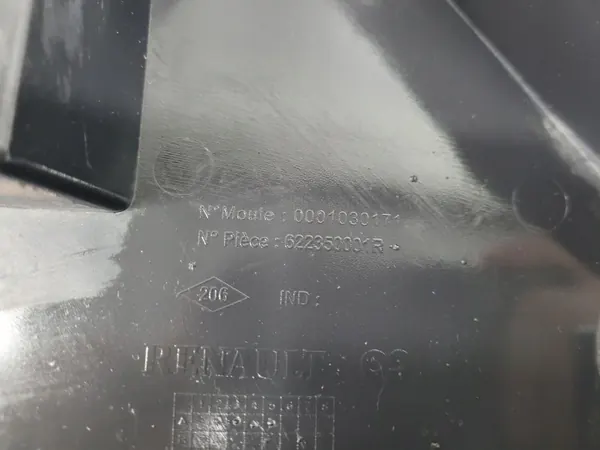 Stoßstangenschutzplatte vorne OEM 622350001R Megane 3 image 7