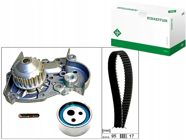 Kit de correa de distribución Schaeffler INA + Bomba de agua image 6