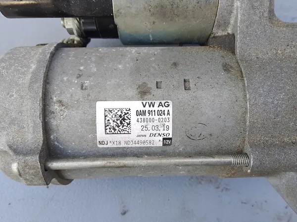 Motor de arranque VW Seat Skoda 1.0 TSI DSG image 3