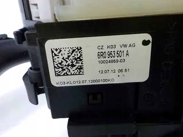 VOLKSWAGEN POLO 6R Combinatieschakelaar 6R0959653 image 2