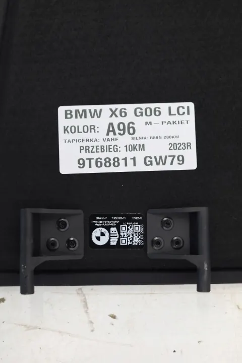 OEM 7950606MWGK2 Achter bagageruimteplank BMW X6 G06 LCI image 4
