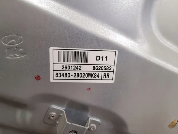 Elevador de vidro traseiro direito HYUNDAI SANTA FÉ II 400908 image 3