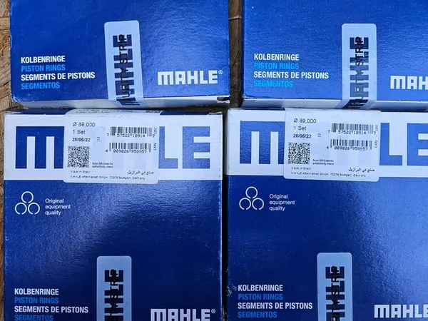 Conjunto de anéis de pistão Mahle 011 RS 00109 0N0 image 6