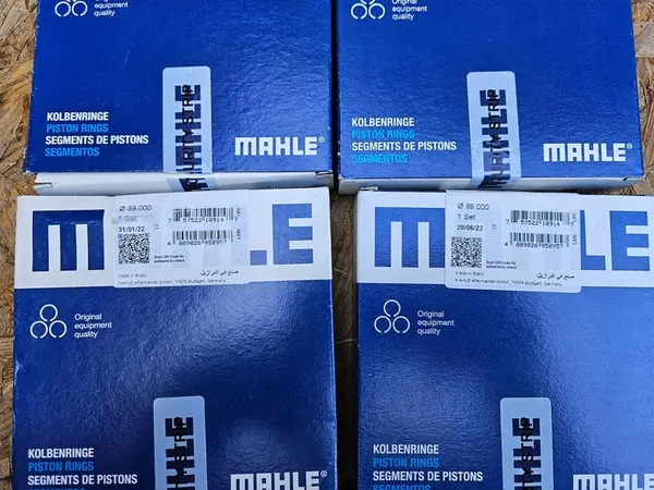 Conjunto de anéis de pistão Mahle 011 RS 00109 0N0 image 7
