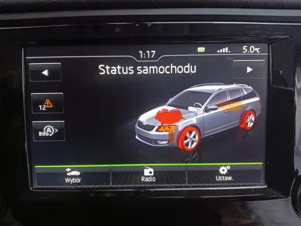 Écran radio SKODA Octavia III OEM 5388489538848987 image 5
