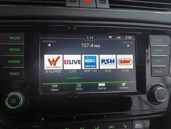 Écran radio SKODA Octavia III OEM 5388489538848987 image 8