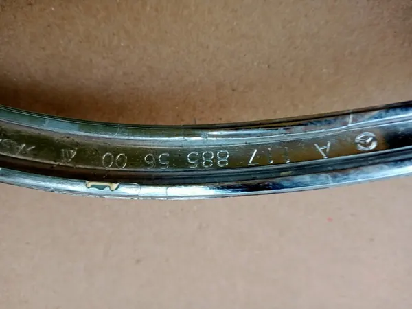 MERCEDES CLA W117 Listello Cromato Paraurti Posteriore A1178853500 image 8