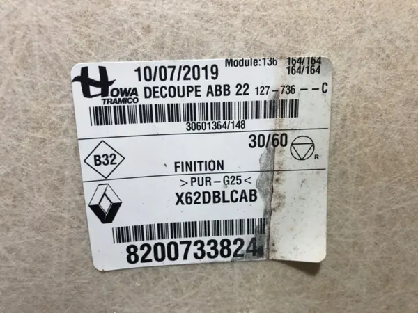 OEM 8200733824 Katto Opel Movano B 2.3 image 3