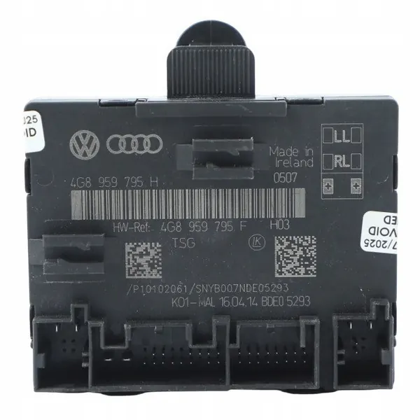 Módulo Controle Porta Audi A7 4G OEM 4G8959795F image 2