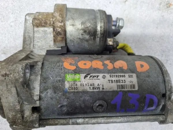 OPEL ASTRA H CORSA D 1.3 D MOTOR DE ARRANQUE 93192995 image 2