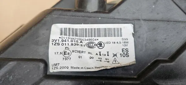 Skoda Superb III Bi Xenon Links Europa 3V1941015A image 3