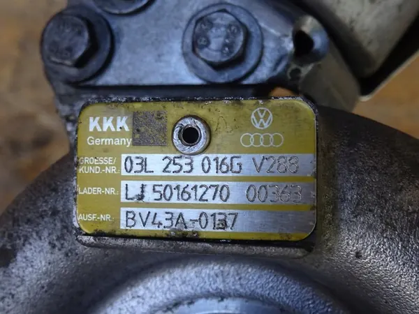 Turboaggregat AUDI A3 8P GOLF VI LEON II 2.0 TDI 03L253016G image 10