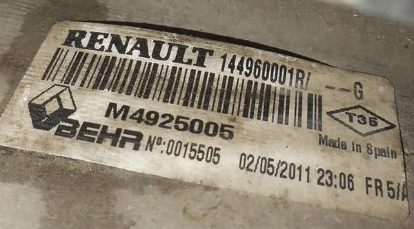 Laguna III 2.0dci Kylare med Fläktset image 4