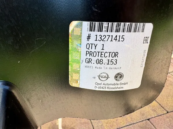 Right Rear Wheel Arch Opel Astra J image 4