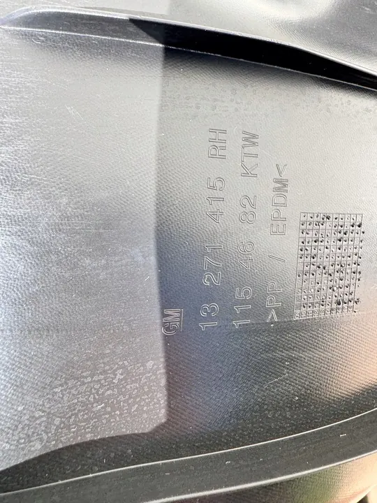 Right Rear Wheel Arch Opel Astra J image 5