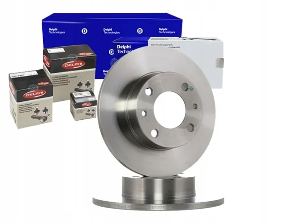 Disco de freio Delphi BG3867 Toyota Corolla image 2
