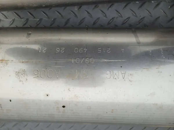 OEM A2154902721 Vänster Mittljuddämpare Mercedes CL 55 AMG image 4