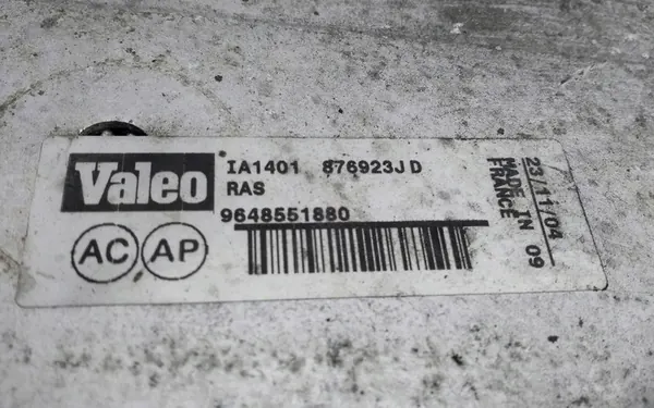 Intercooler Radiator PEUGEOT 307 1.6L Diesel 2004 876923JD image 4