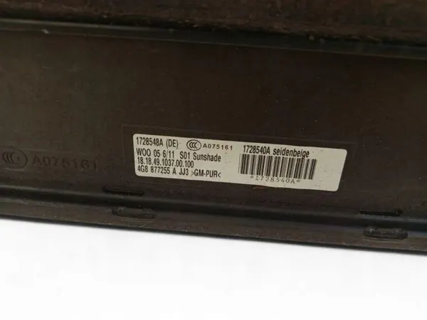 Teto solar Audi A7 4G 2016 OEM 4G8877255A image 7