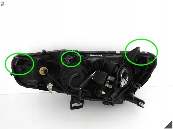 Faros Halógenos Derecho Mitsubishi Lancer 8 VIII 08-15 image 6